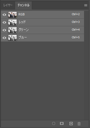 RGBチャンネル