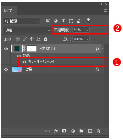 塗りつぶし