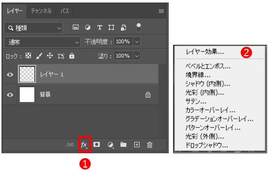 レイヤー効果